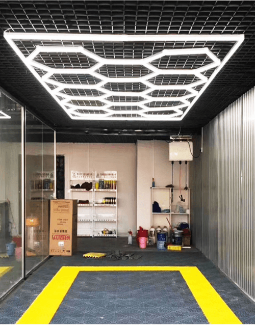 HEXAGON LED * HONEYCOMB * DETAILING GARÁŽ