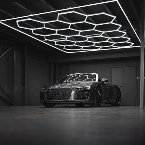 HEXAGON LED * HONEYCOMB * DETAILING GARÁŽ