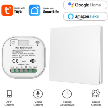 kinetický vypínač s RF jednotkou