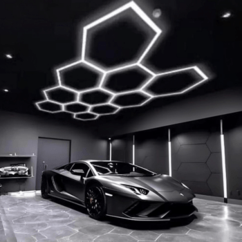 HEXAGON LED * HONEYCOMB * DETAILING GARÁŽ
