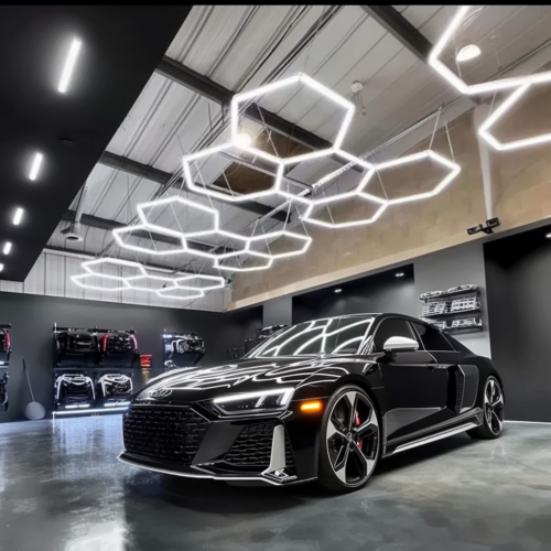 ICONIC Hexagon LED svetlo - 5 detailing HONEYCOMB