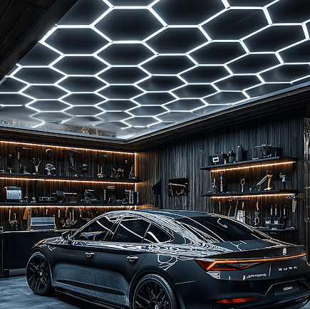 iconic led hexagon svetlo