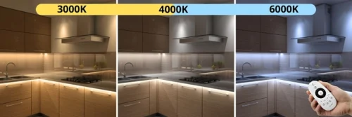 Profesionálny COB Led pás 12W 24V CCT Dual White 2700K - 6500K