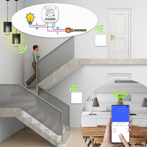 smart spinac wifi RF rele